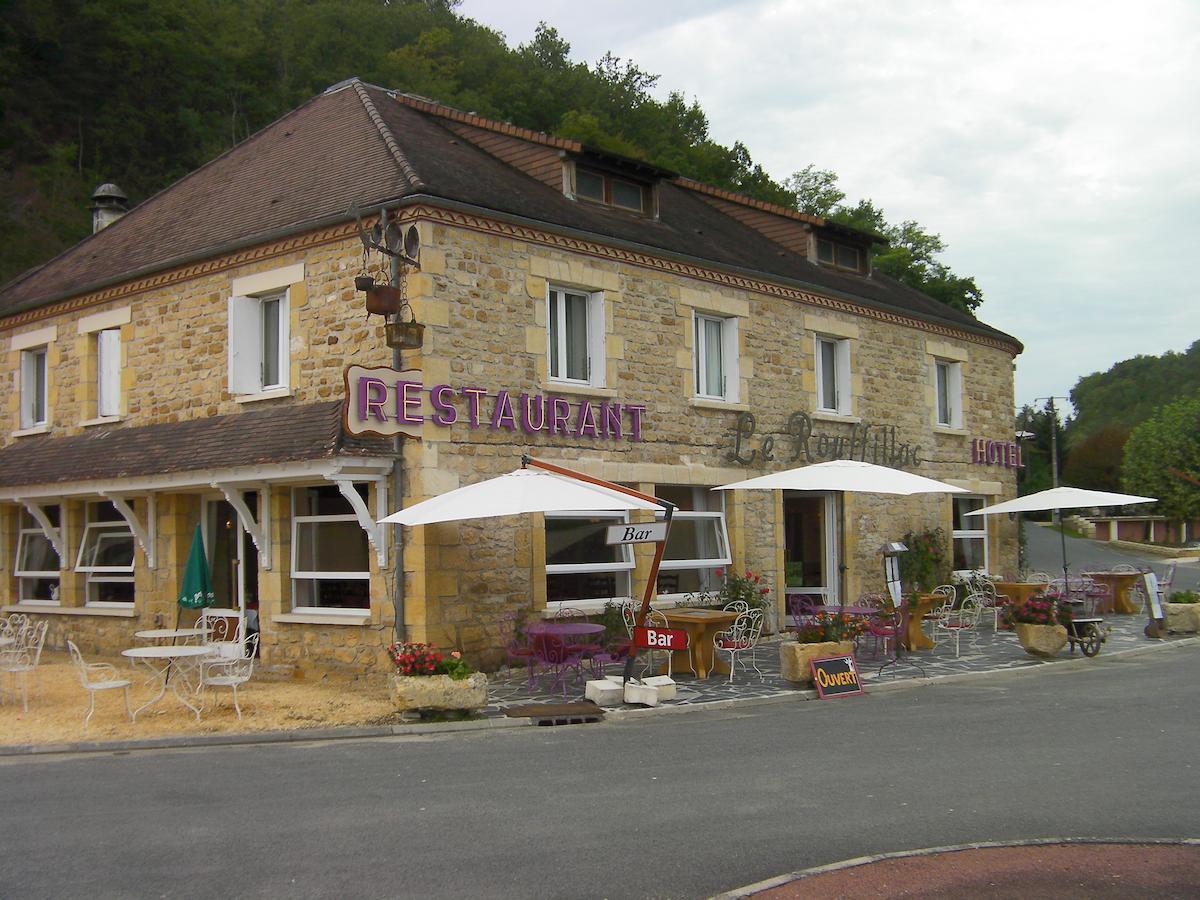 Hotel-Restaurant Le Rouffillac Carlux Exterior foto